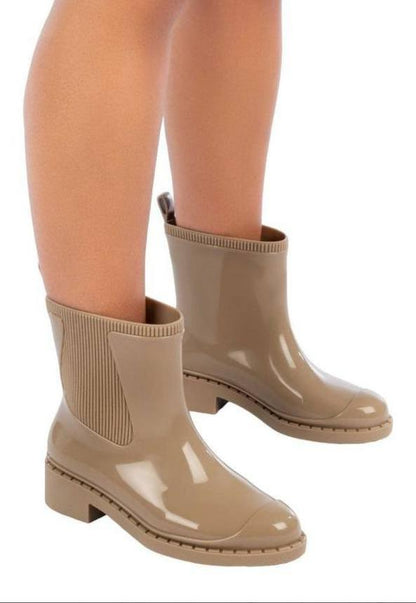 ZAXY Wide Bota Beige