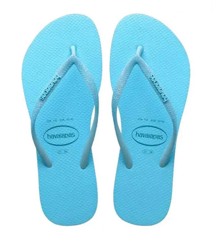 Havaianas Slim Glitter Neon Blue