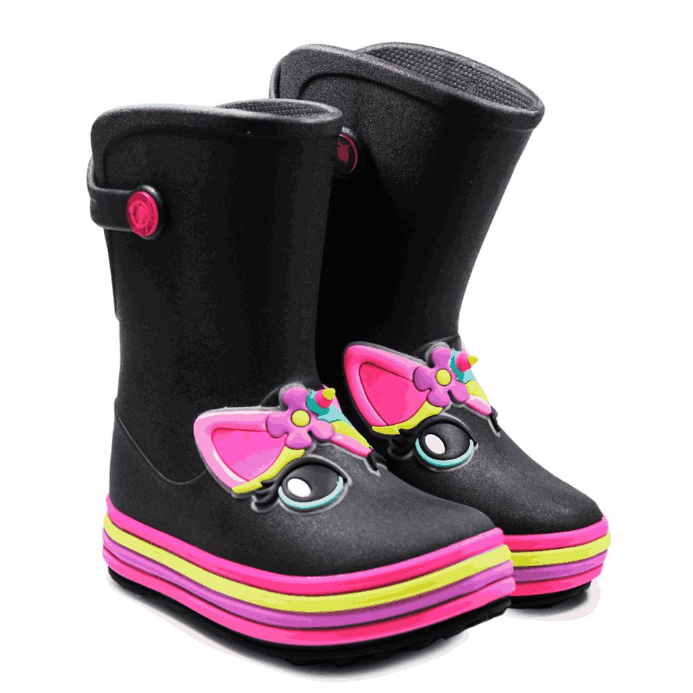 Plugt Unicorn Black Boots