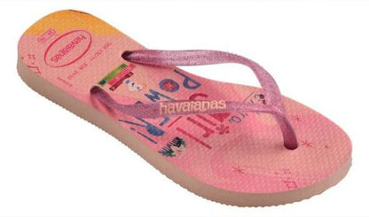 Havaianas Kids Slim Princess Girl Power Pink