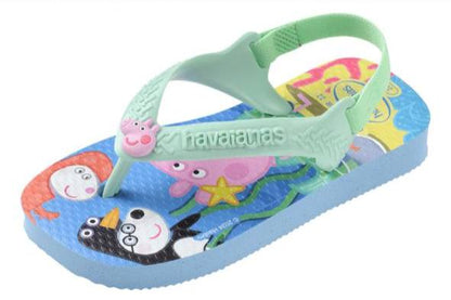 Havaianas Azul Lavender Peppa Pig