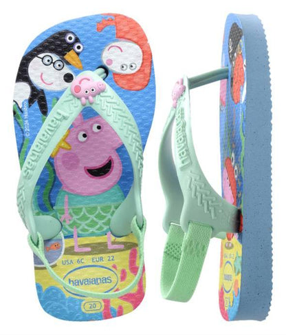 Havaianas Azul Lavender Peppa Pig
