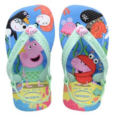 Havaianas Azul Lavender Peppa Pig