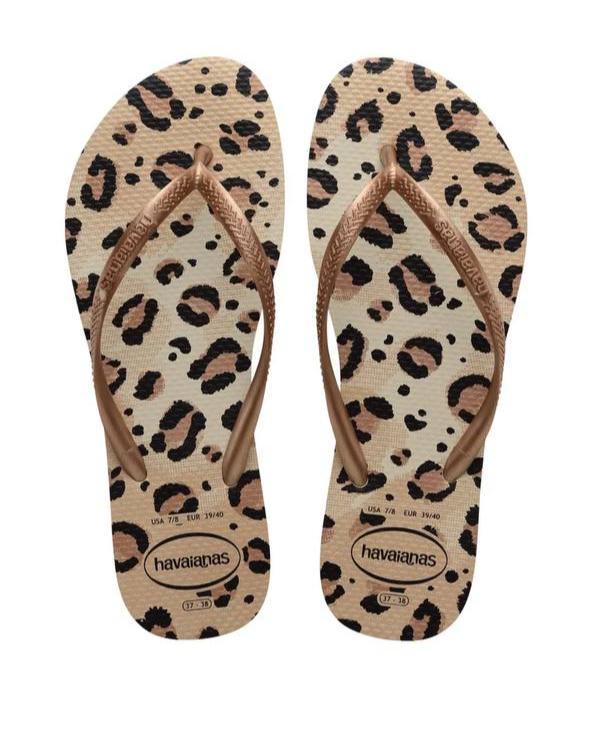 Havaianas Slim Animals Beige