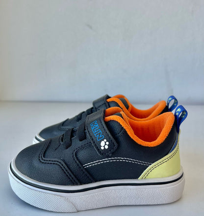 KLIN KIDS SNEAKERS BLACK/ORANGE