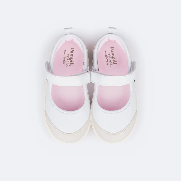 Pampili Yumi Mary Jane White Children's