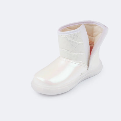 Pampili Comfy White Children's Boots