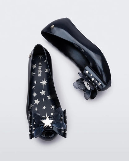 Mini Melissa UltraGirl Star Navy Ballerina