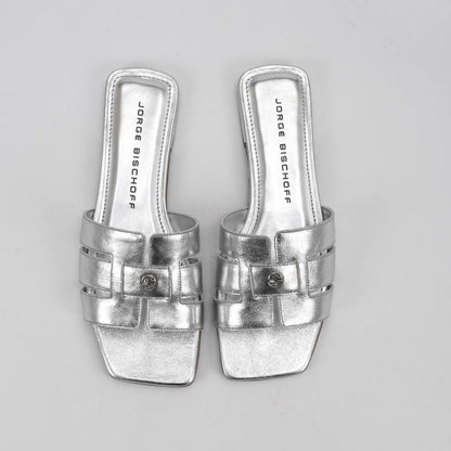 JORGE BISCHOFF SILVER FLAT