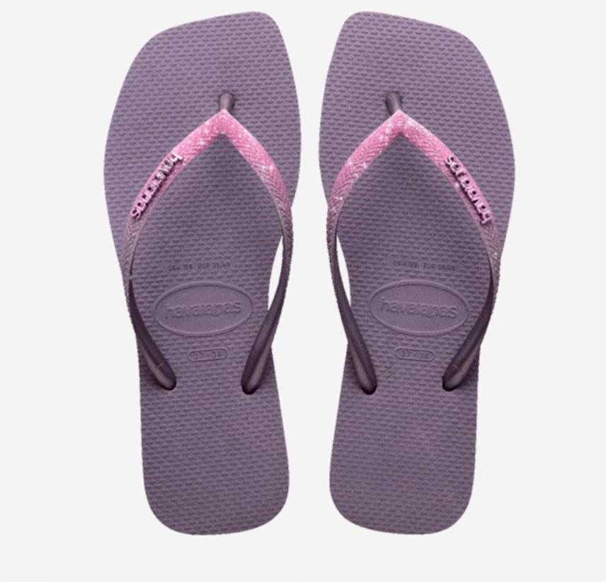 Havaianas Square Glitter Purple