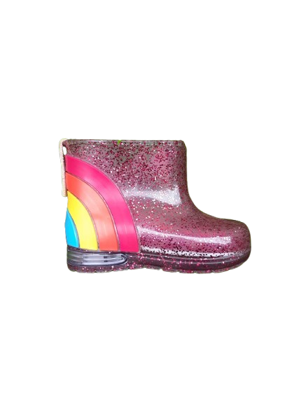 Woog Boot Rainbow Purple Short