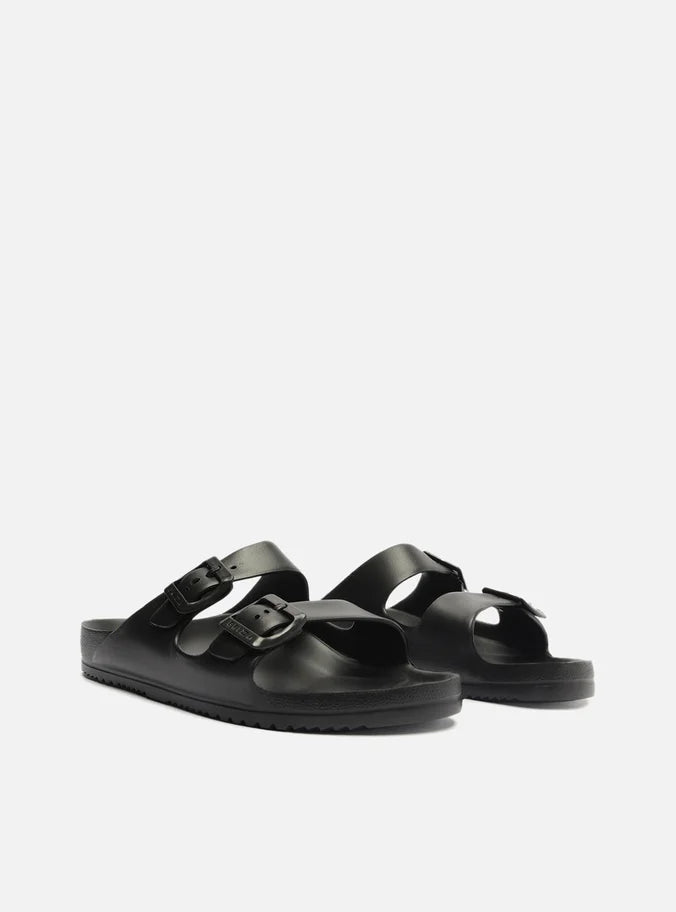 Black Slide Flatform Straps Brizza