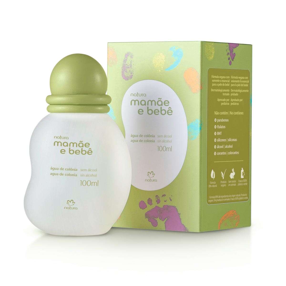 Natura Mamae E Bebe Green Cologne