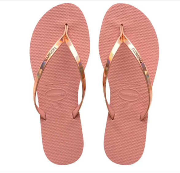 Havaianas Metallic Pink