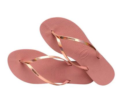 Havaianas Metallic Pink