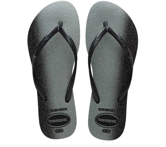 Havaianas Slim Gloss Black