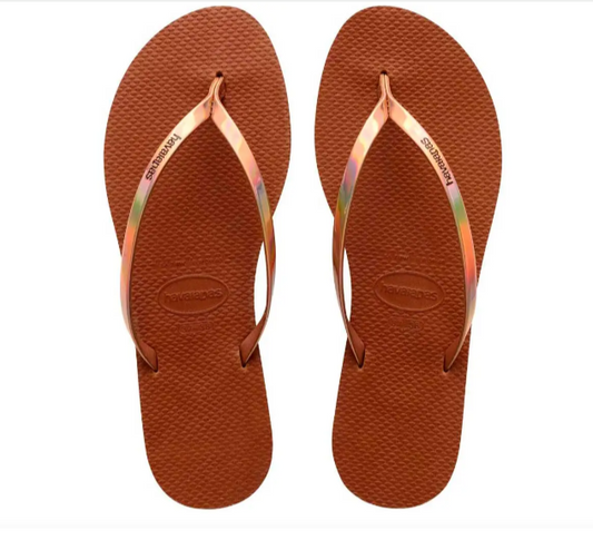 Havaianas Metallic Bronze