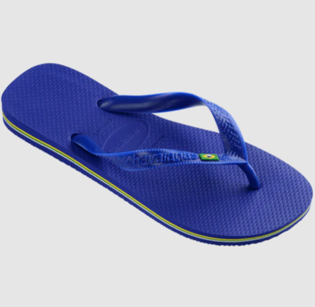 Havaianas Brasil Logo Blue