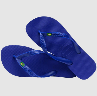 Havaianas Brasil Logo Blue