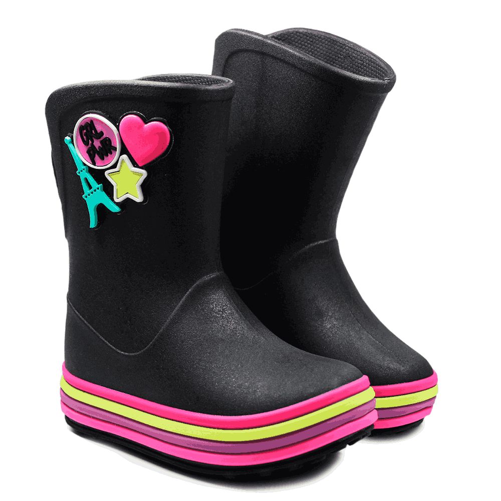 Plugt Power Black Boots