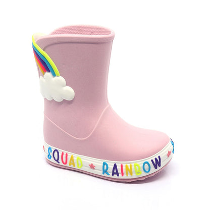 Plugt Rainbow Pink Boots