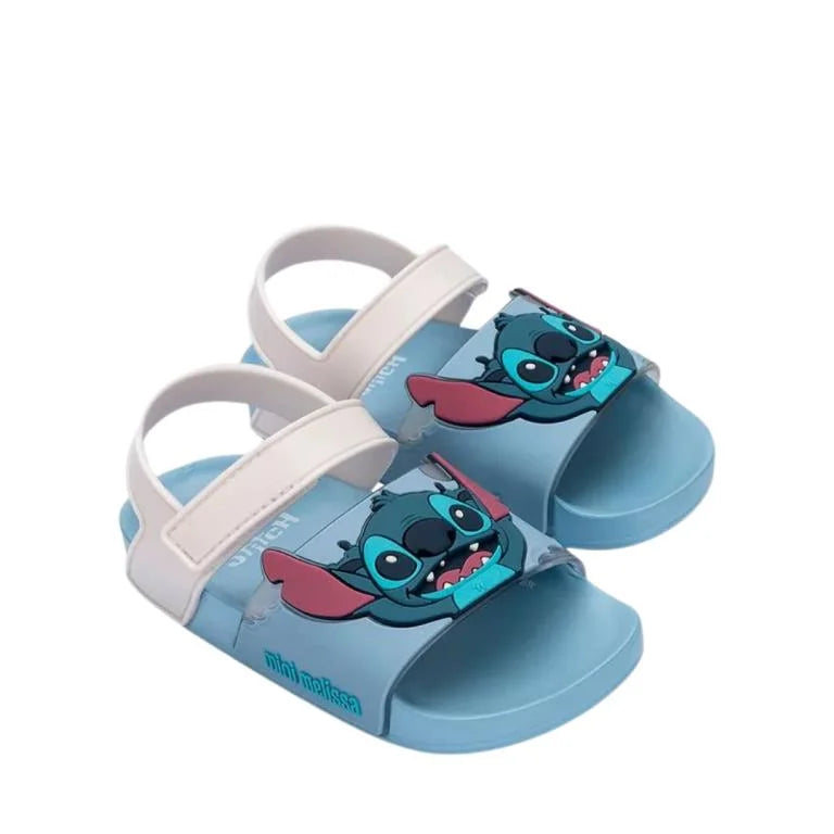 Melissas kids Flowing Sandal + Stitch blue