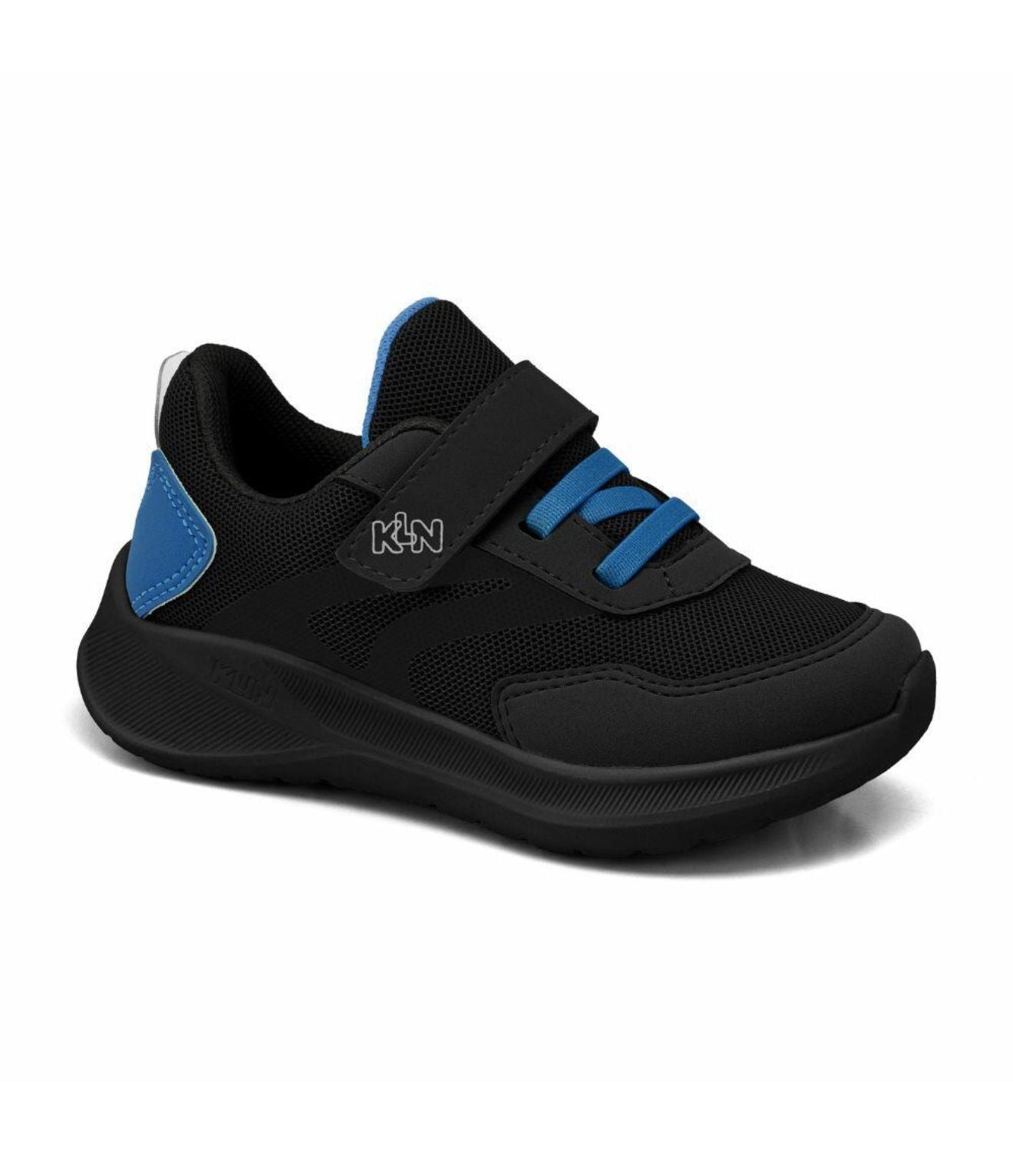 Klin Freedom Mini Children's Sneakers -  BLACK/CYAN