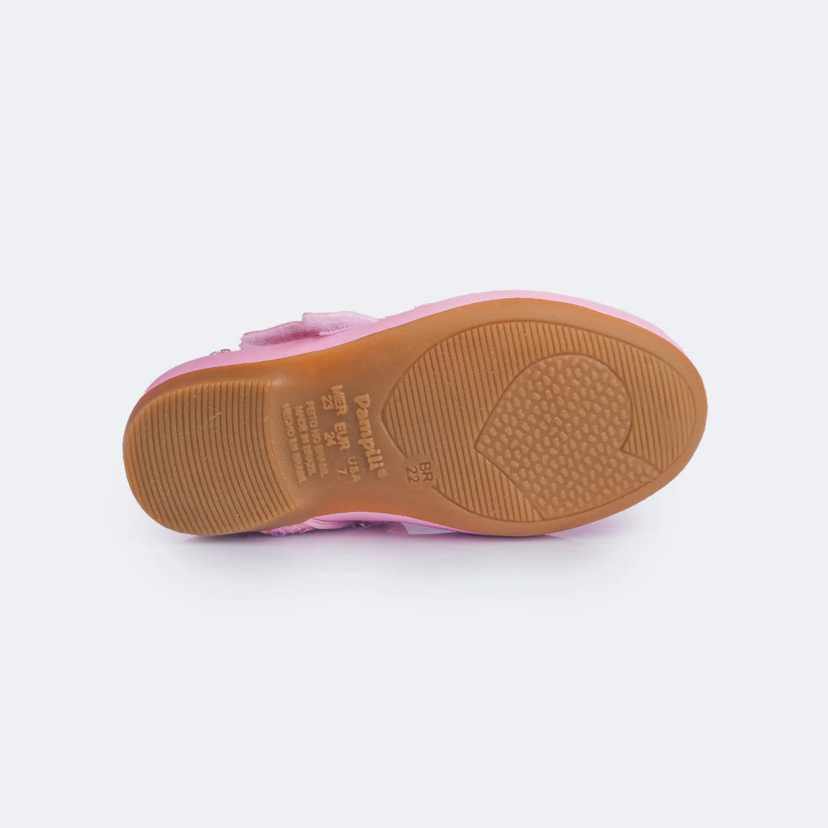 Pampili Ballerina Children's Shoes with Pink Mermaid Tail