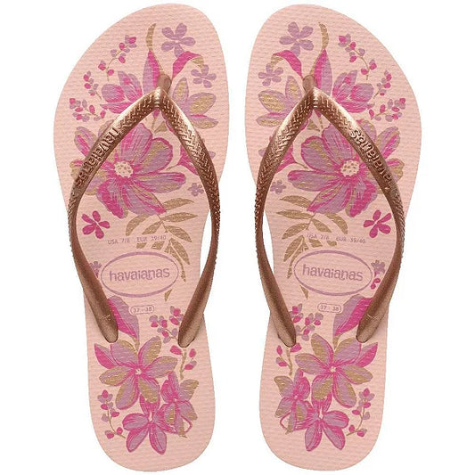 Havaianas Slim Organic Pink/Gold