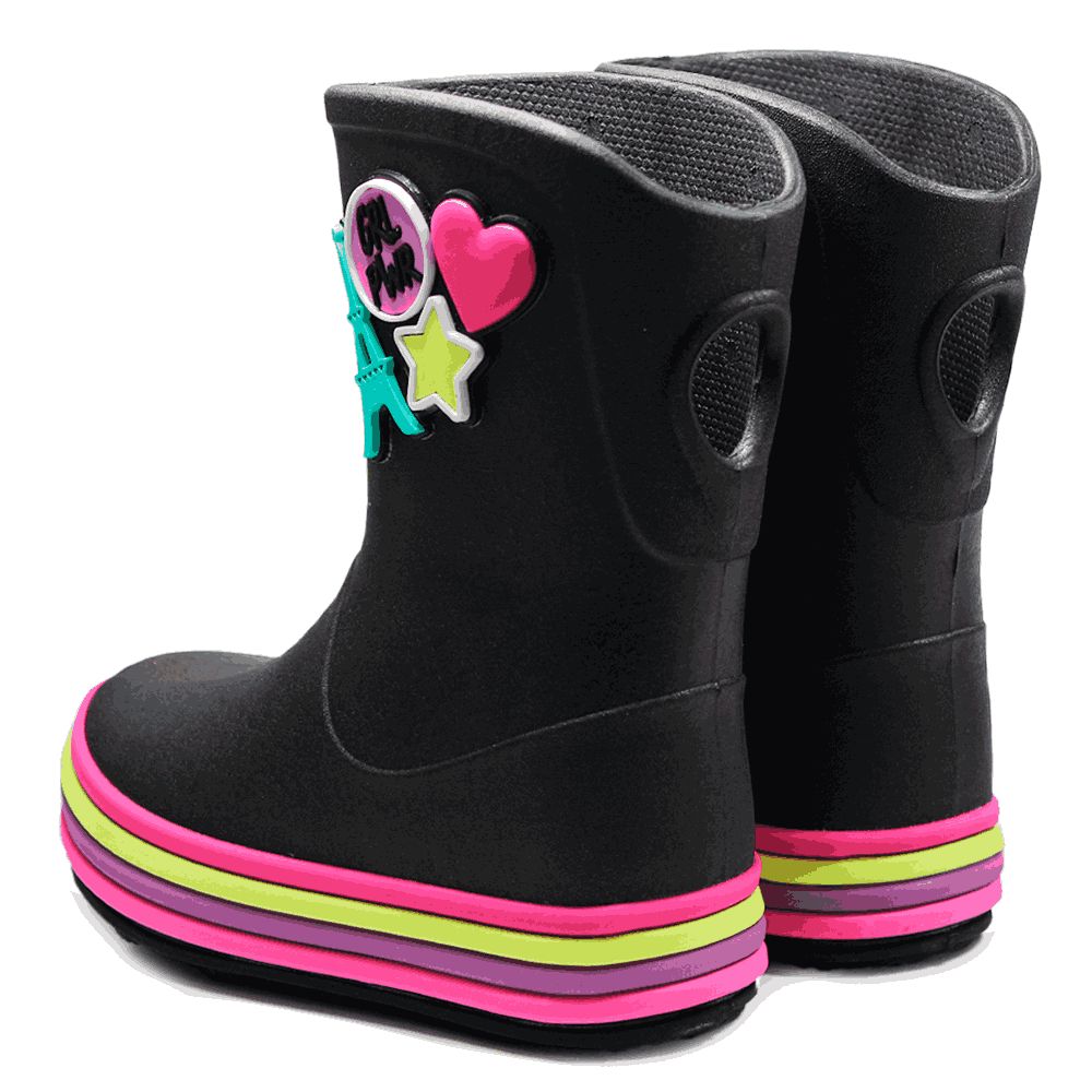 Plugt Power Black Boots