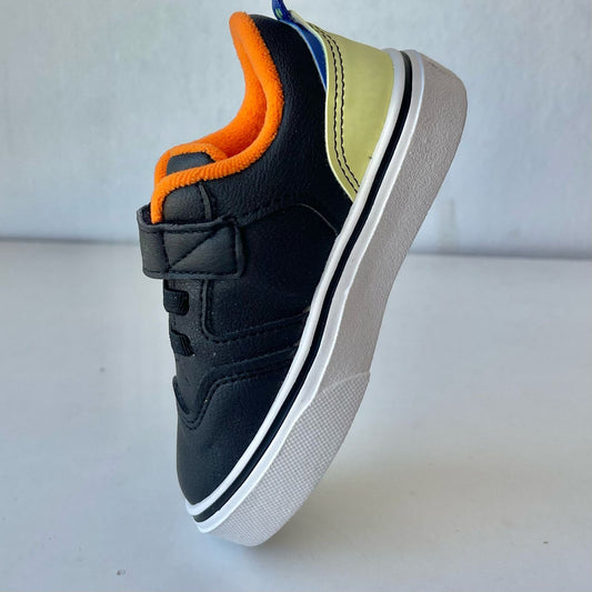 KLIN KIDS SNEAKERS BLACK/ORANGE
