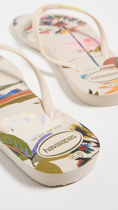 Havaianas Slim Summer Bliss Flip Flops