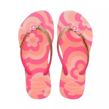 Havaianas Kids Slim Glitter II - Blossom Pink Flux
