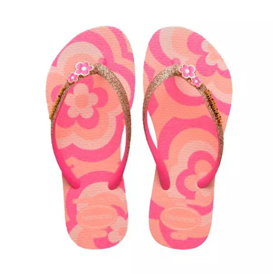 Havaianas Kids Slim Glitter II - Blossom Pink Flux