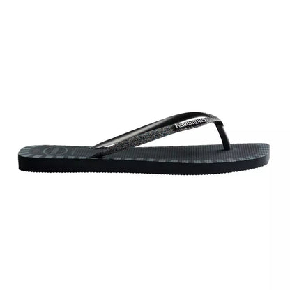 Havaianas Square Glitter Contour New Graphite