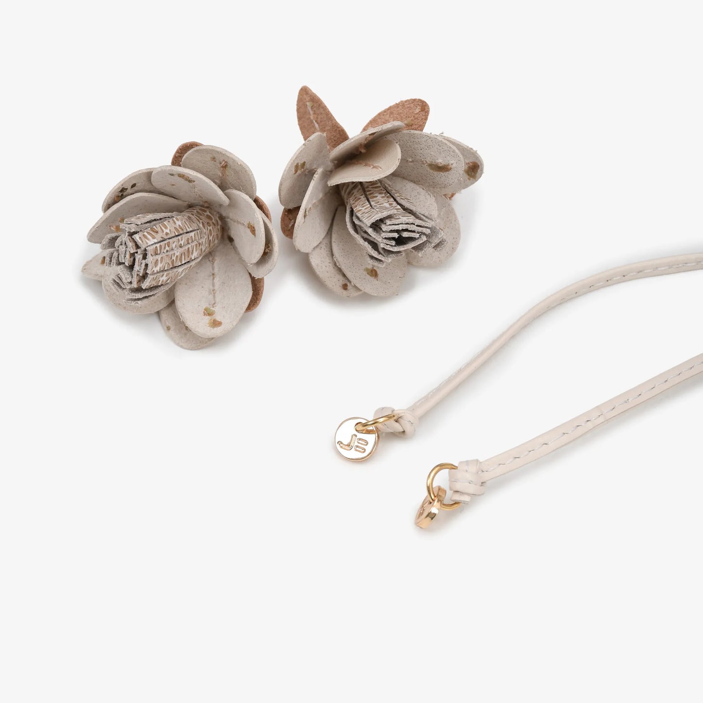 Off-White Floral Leather Sandal