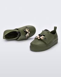 Melissas Kids jelly pop olive green