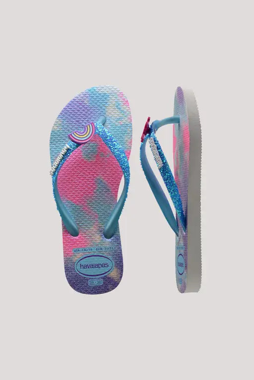 Kids Slim Glitter II Jandals
