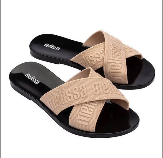 Melissa M Lover Beige/ Black