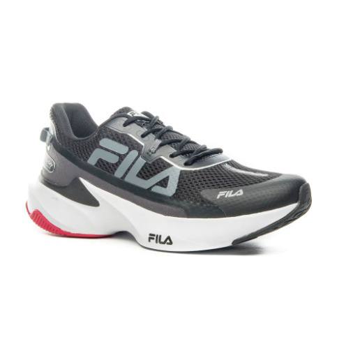 FILA Flip Recovery Black/Red Silver