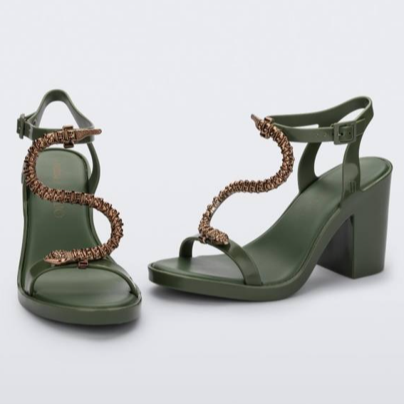 Melissa Snake Block Green