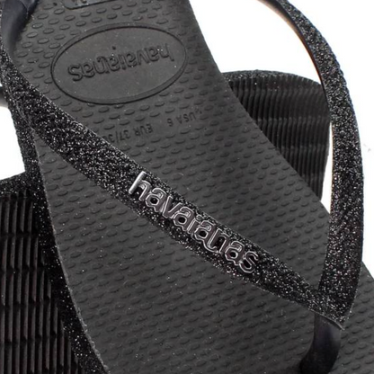 Havaianas Slim Sparkle Black