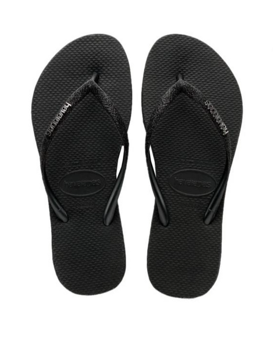 Havaianas Slim Sparkle Black