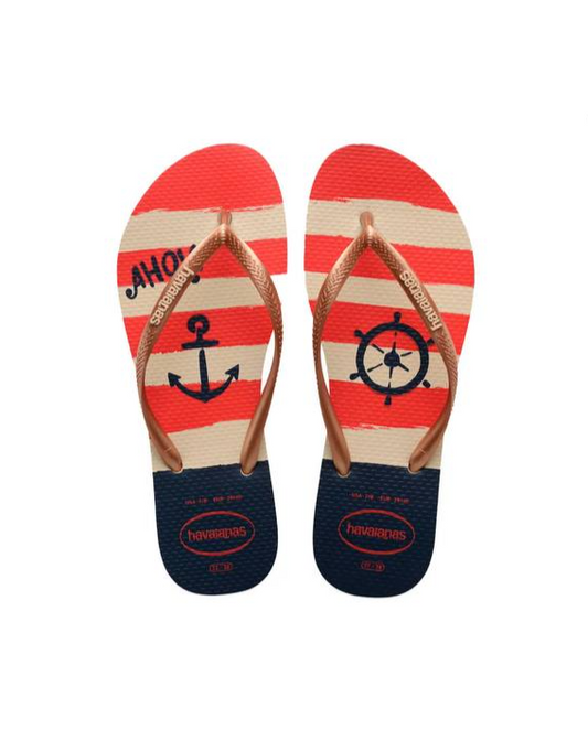 Havaianas Slim Nautical Red