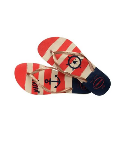 Havaianas Slim Nautical Red