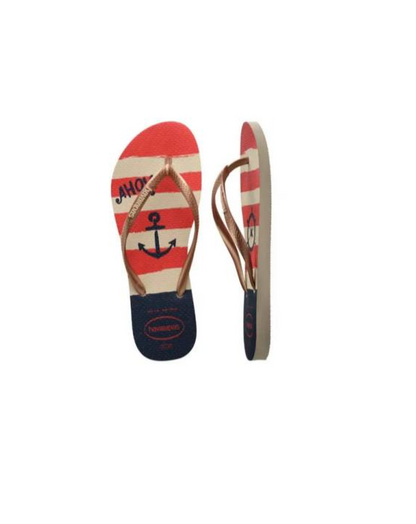 Havaianas Slim Nautical Red