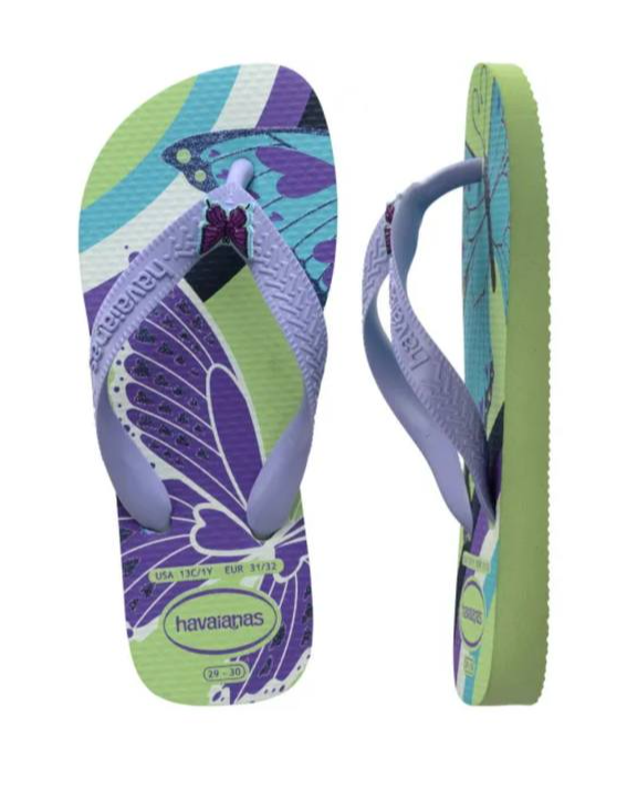 Havaianas Kids Fantasy Butterfly Lilac