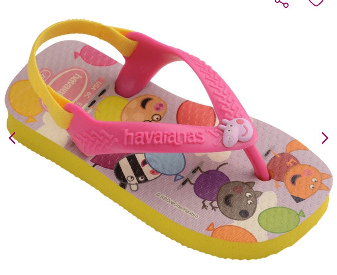 Havaianas Baby Peppa Pig