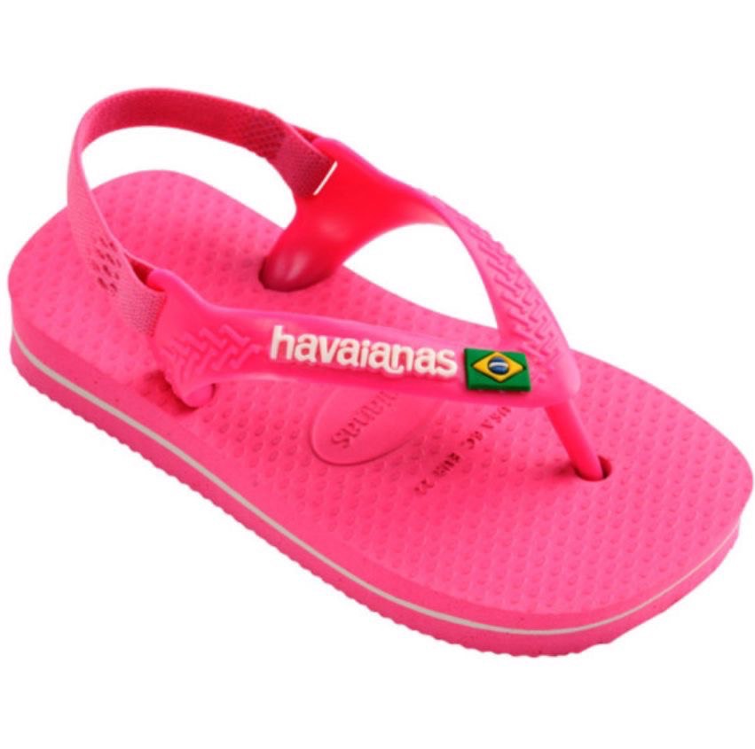 Havaianas Baby Brasil Logo Pink