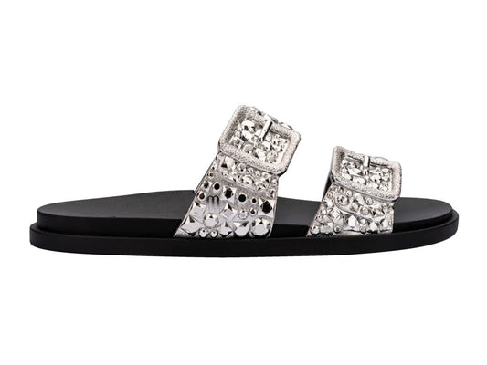 Melissa Lust Slide Black/ Silver